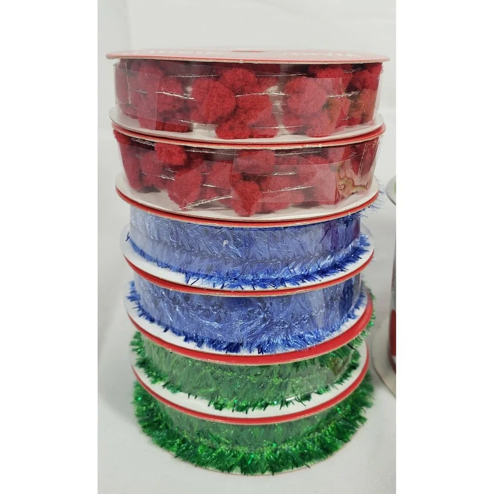 Celebrate It, Warm Wishes christmas ribbon